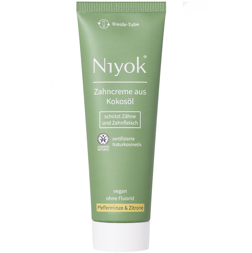 Niyok Zahncreme aus Kokosöl - Pfefferminze & Zitrone online