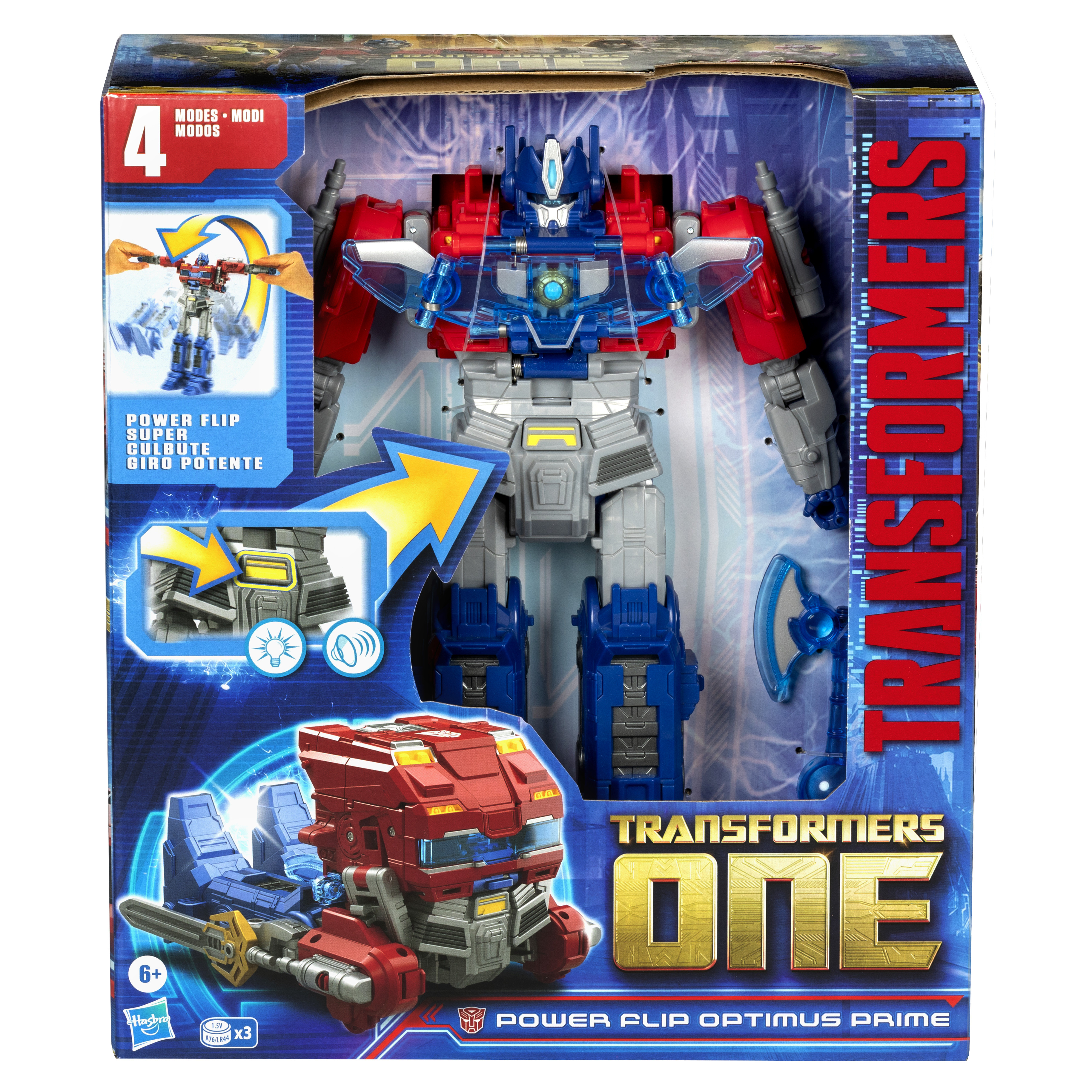RoomMates Riesen Wandaufkleber Optimus Prime – 19-teiliges Set, Abziehbar & Neu Positionierbar, 63,5x92,9 Cm (für Glatte Wände, USA Hergestellt)