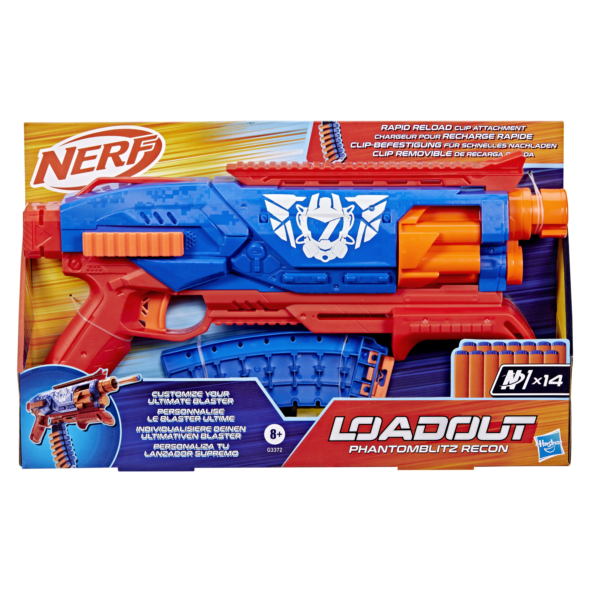 Hasbro - Nerf N Series Loadout PHANTOMBLITZ RECON und N1 Darts