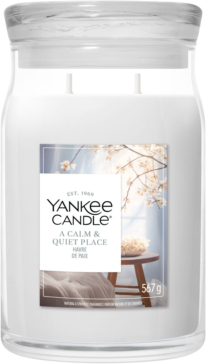 Yankee Candle Duftkerze Signature Große Kerze im Glas A Calm & Quiet Place bei MUELLER DE kaufen