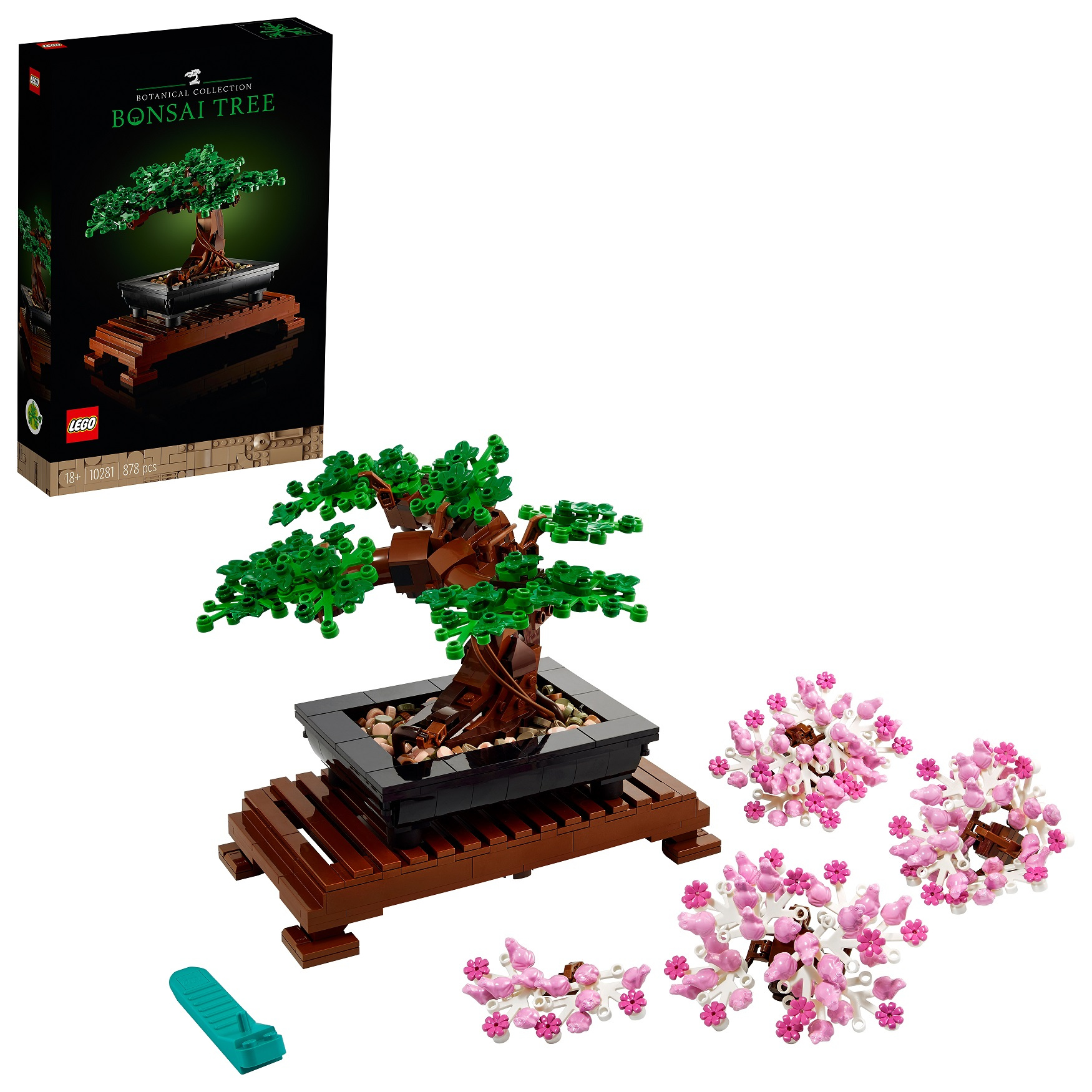 LEGO Icons 10281 Bonsai Baum, Kunstpflanzen-Set fr Erwachsene, Deko online  bestellen | MLLER