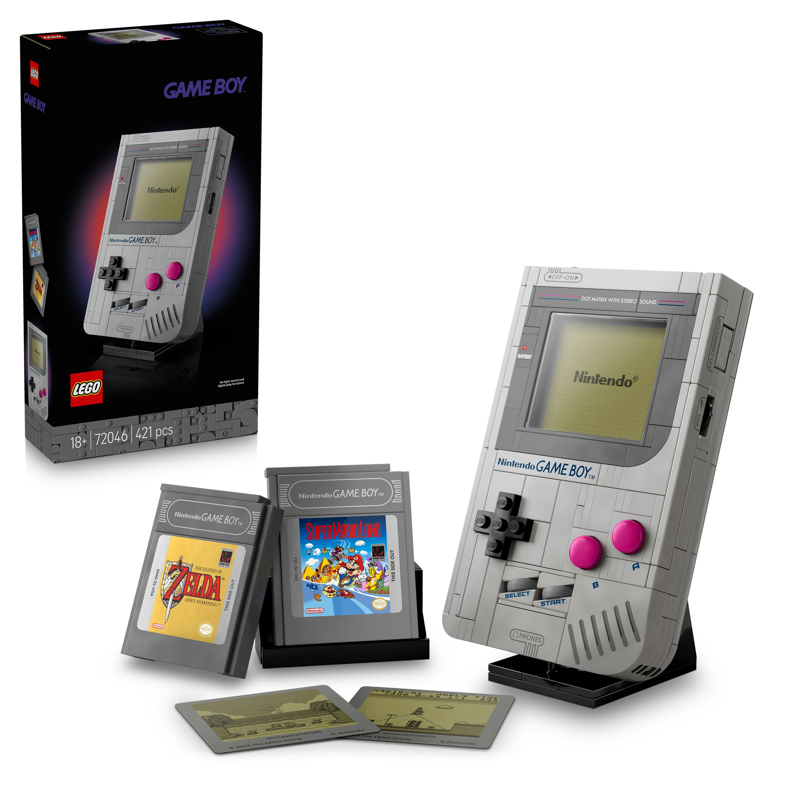 LEGO Super Mario 72046 Game Boy, Erwachsene, Modellbau für