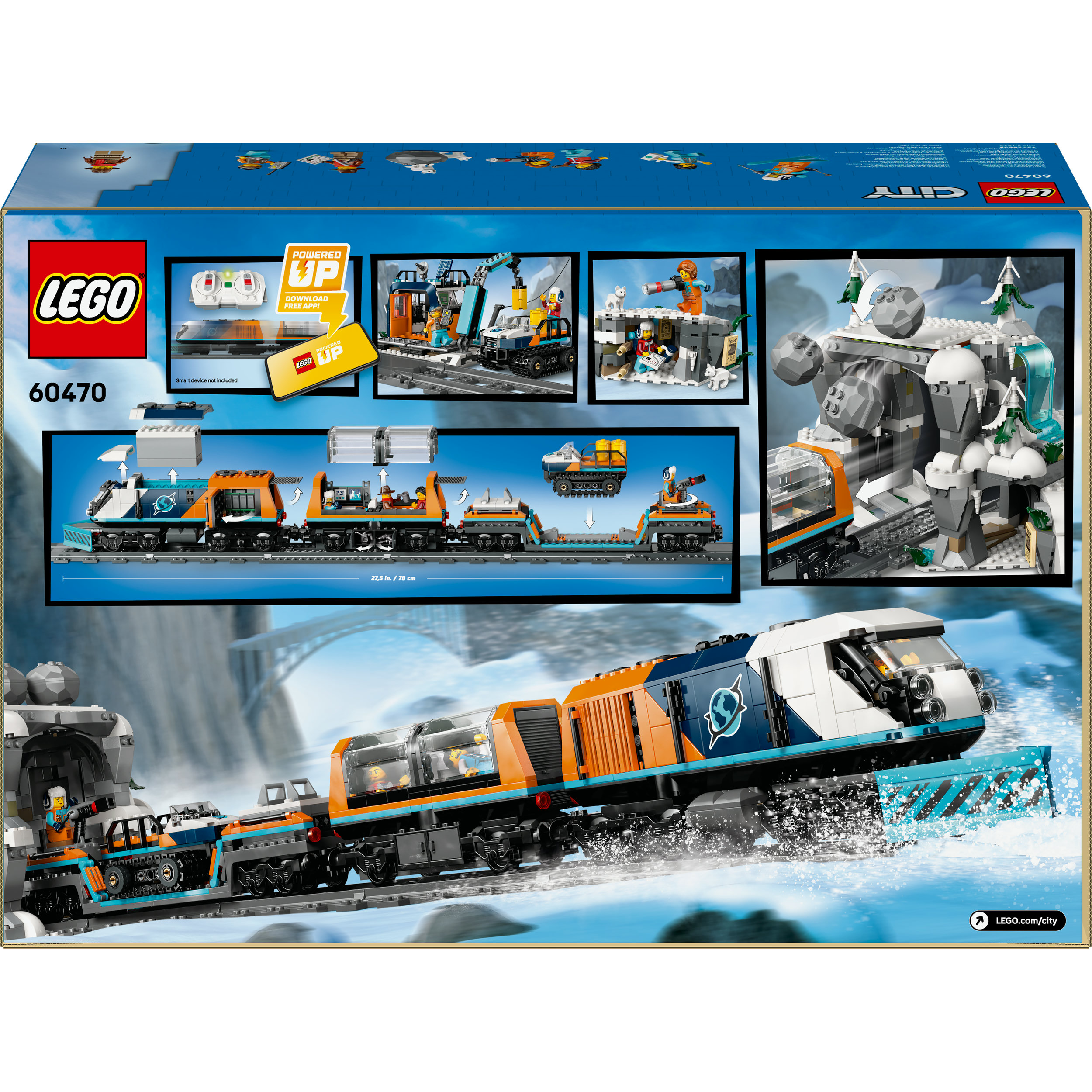 LEGO City Arctic Polar Express - Tren teledirigido - 60470 Comprar