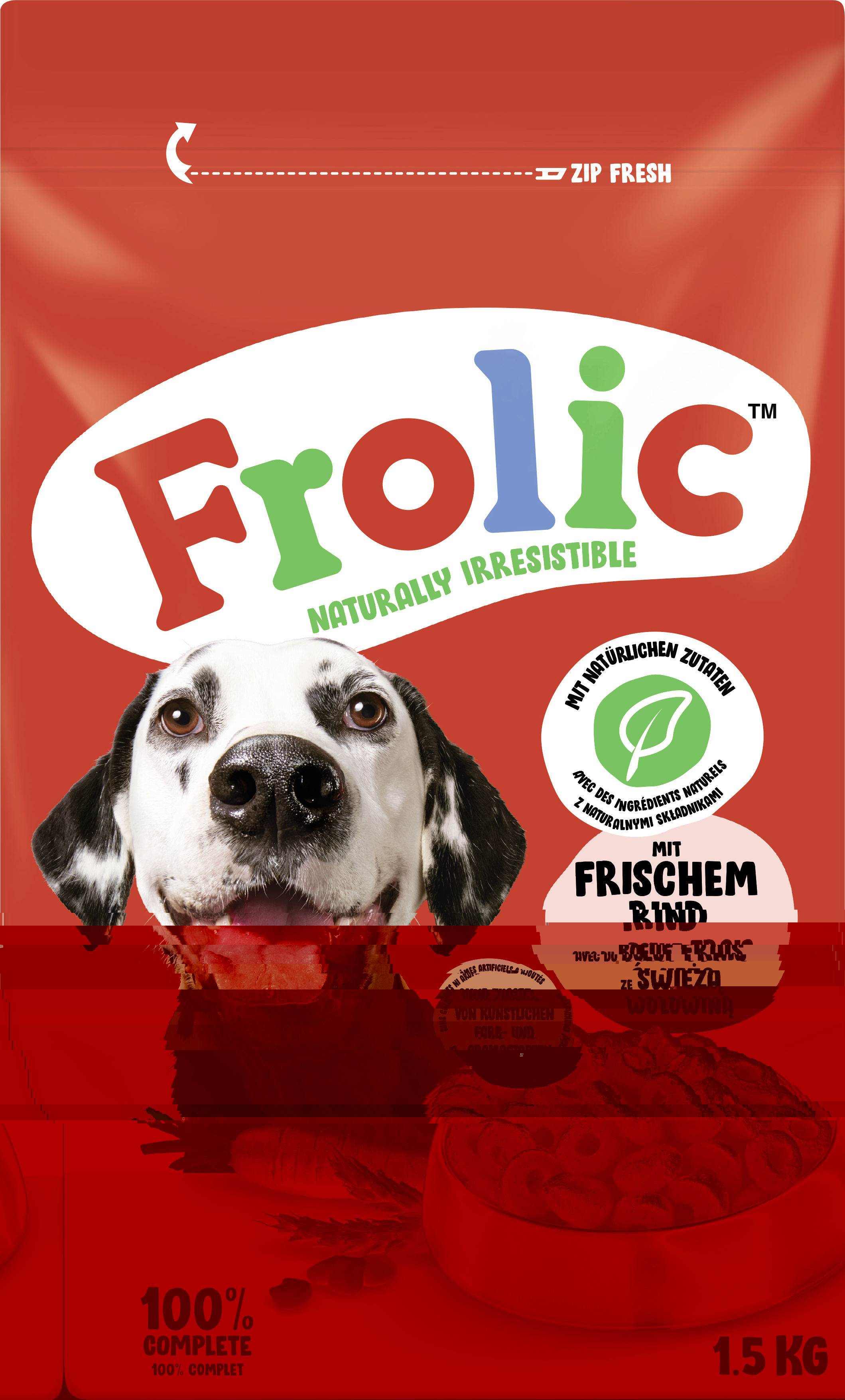 Frolic Hundetrockenfutter mit Rind bei MUELLER DE kaufen