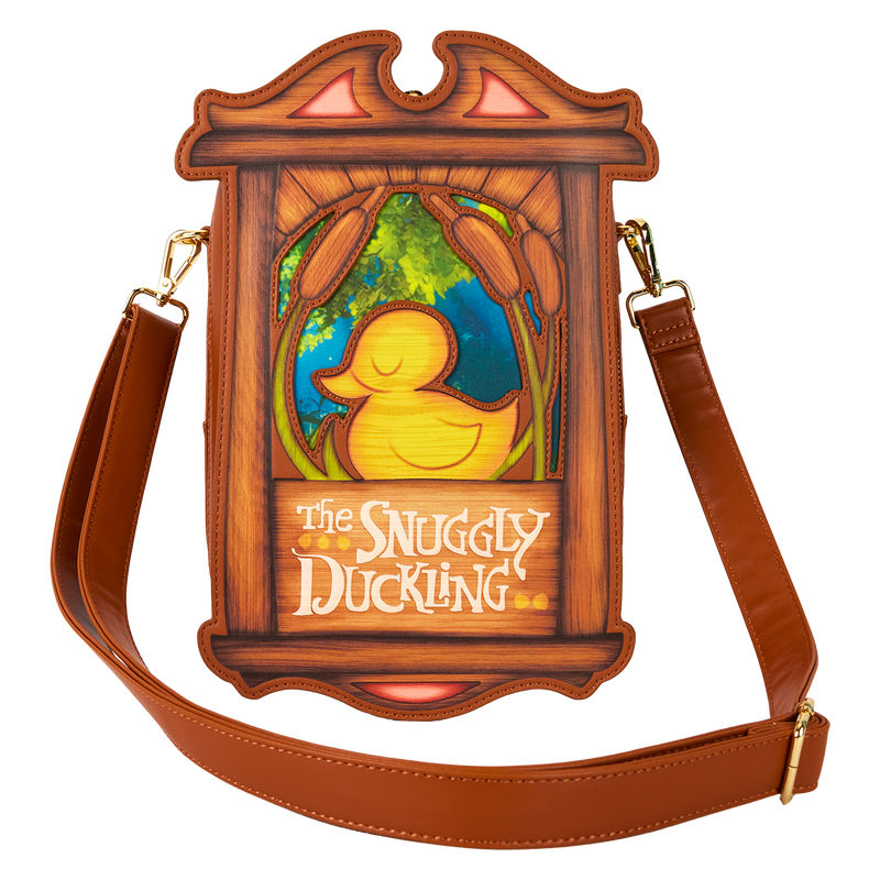 ディズニー　ラウンジフライ　ラプンツェル Snuggly Duckling Loungefly Disney Tangled Rapunzel The Snuggly Duckling Crossbody
