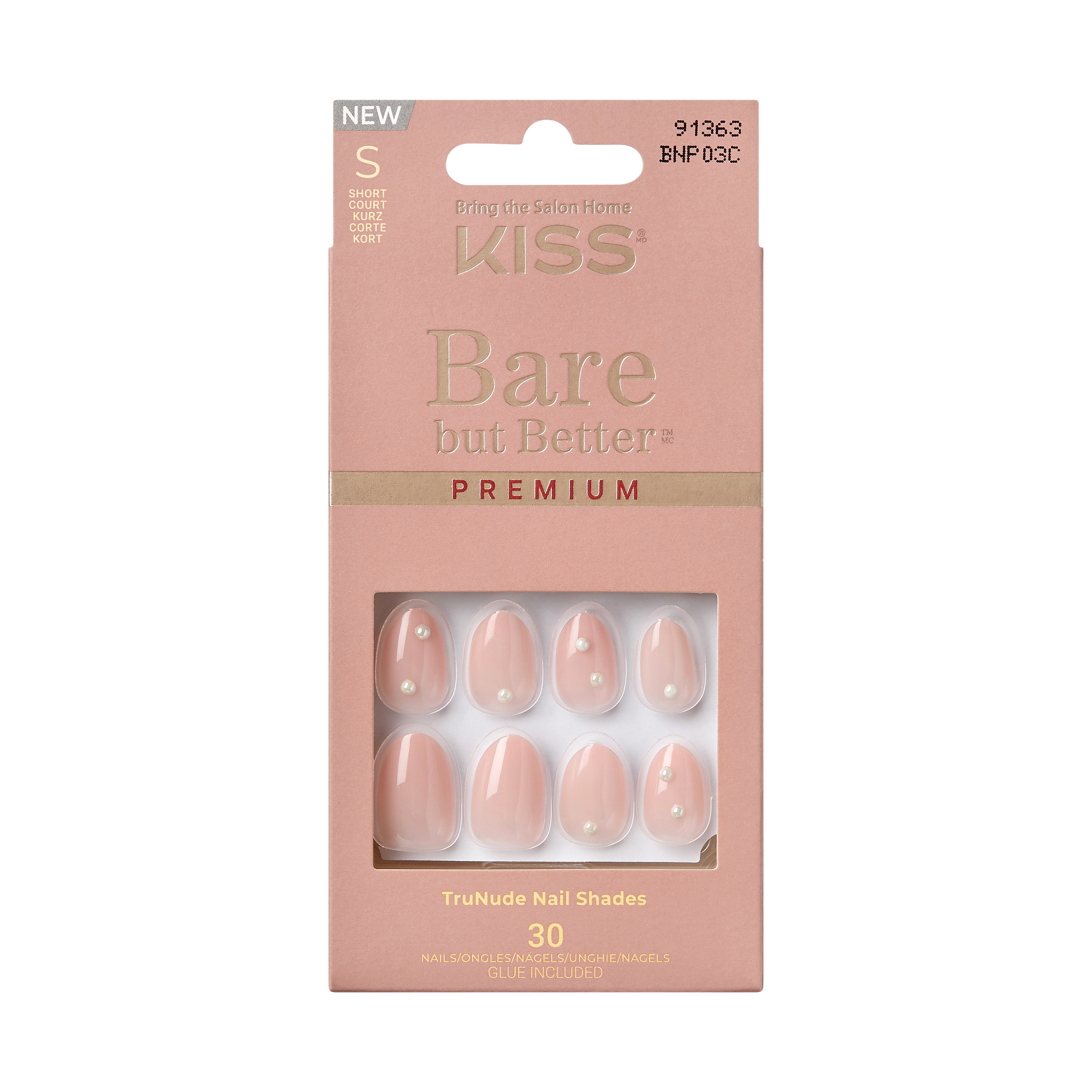 KISS Premium Nails Bare-But bei MUELLER DE kaufen