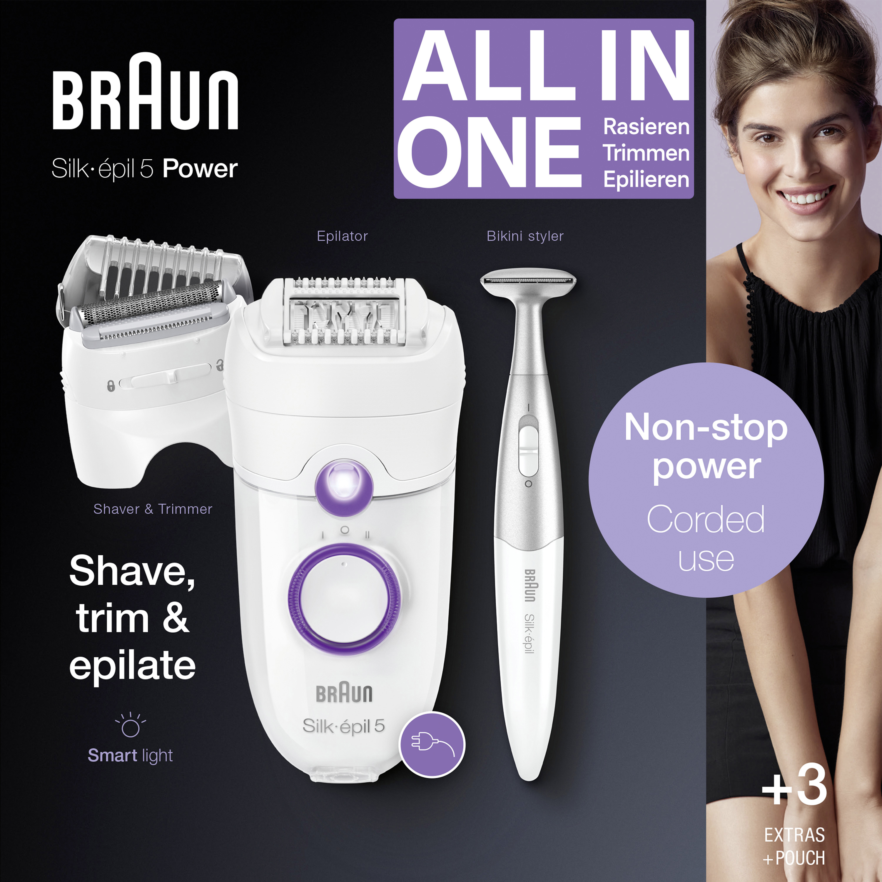 Braun Silk-épil 5 5-500 SensoSmart Ab 42,96 € | Preisvergleich Bei