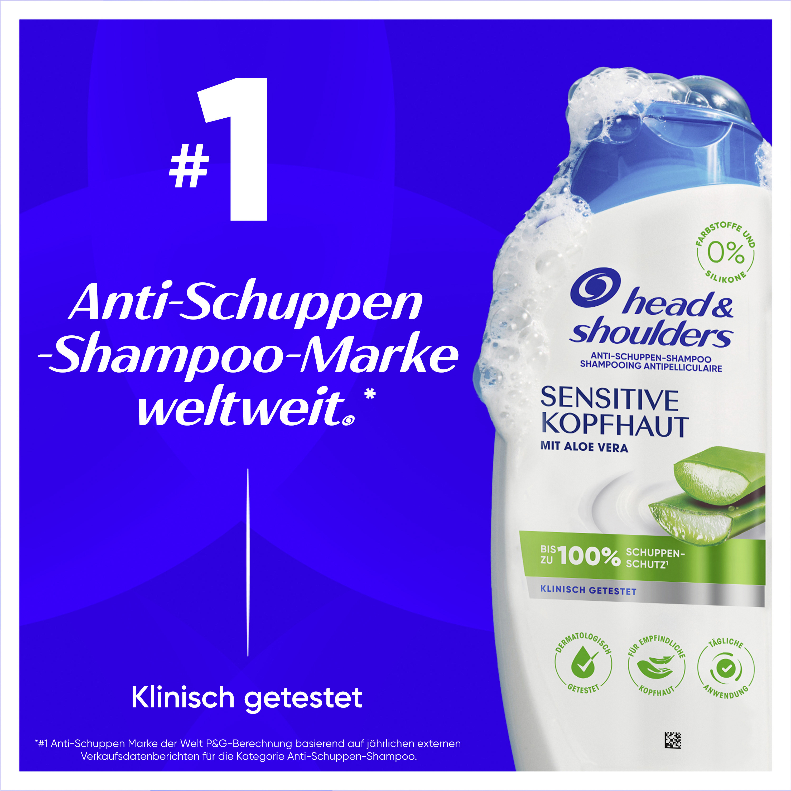 Head & Shoulders Sensitive Scalp Anti-Schuppen Shampoo mit Aloe Vera online  bestellen | MLLER