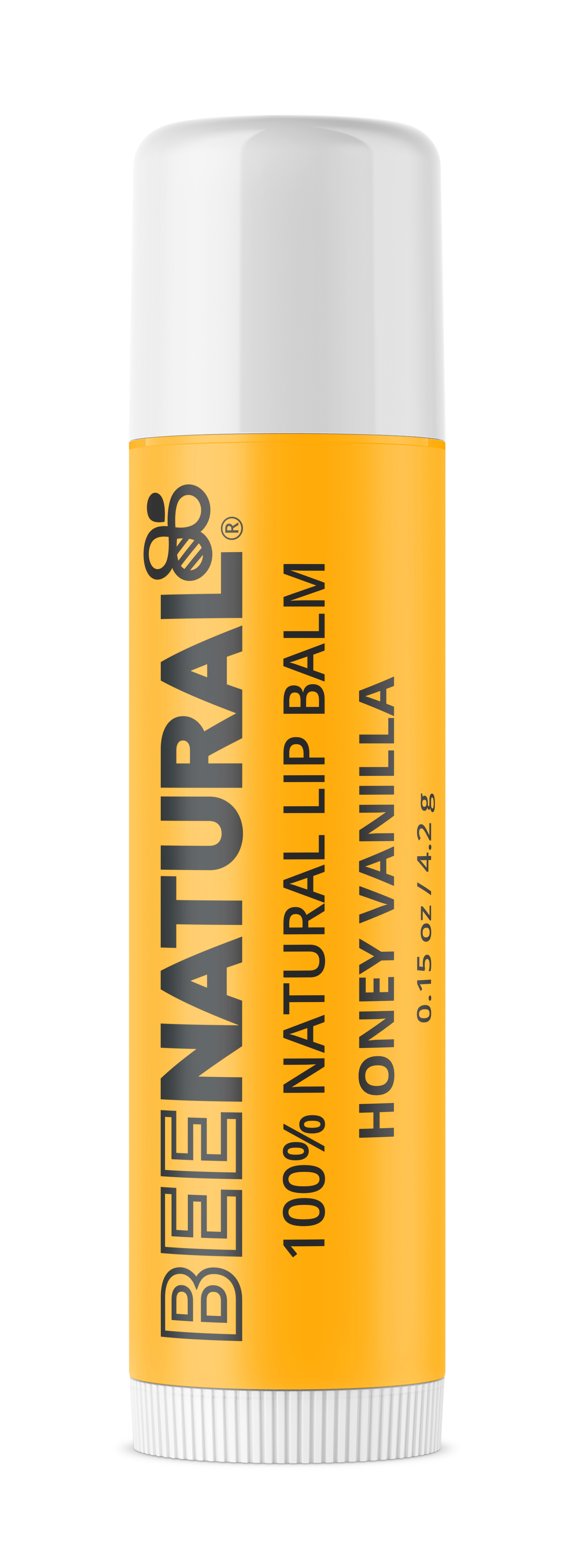 Bee Natural 100% Natürlicher Lippenbalsam In Erdbeere – 3 Stück, Feuchtigkeitsspendend & Pflegend