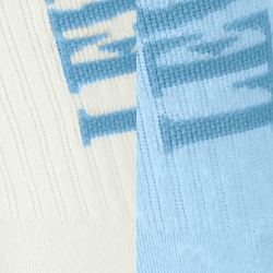 blue / white