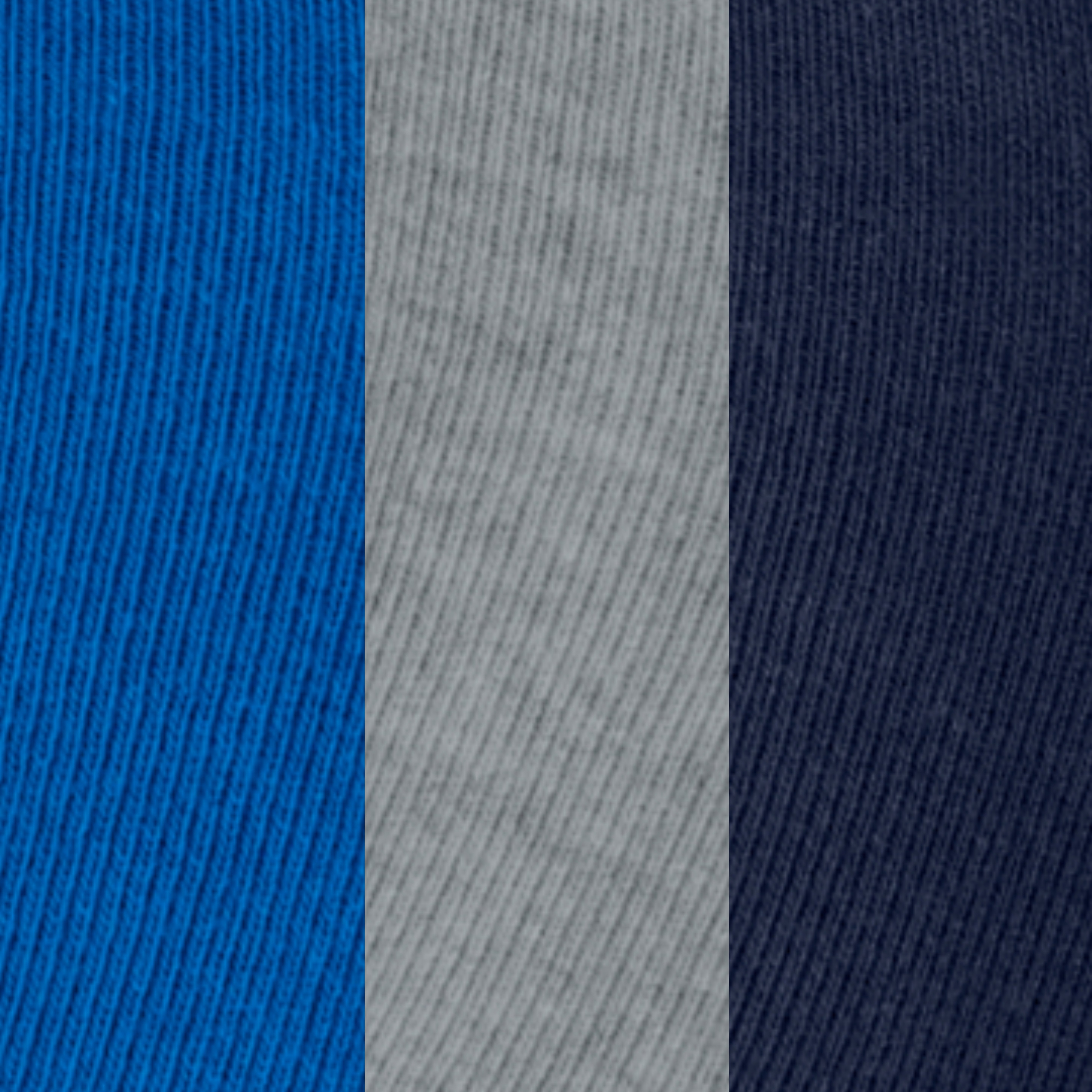 blue / grey melange