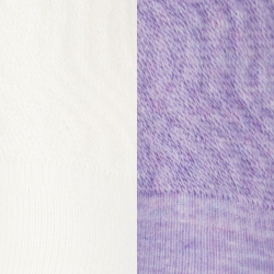 purple / white