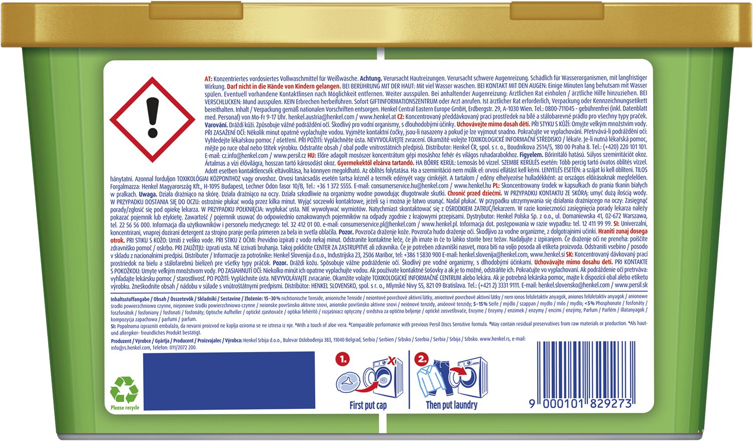 Persil 4in1 Discs Expert Sensitive online bestellen | MÜLLER