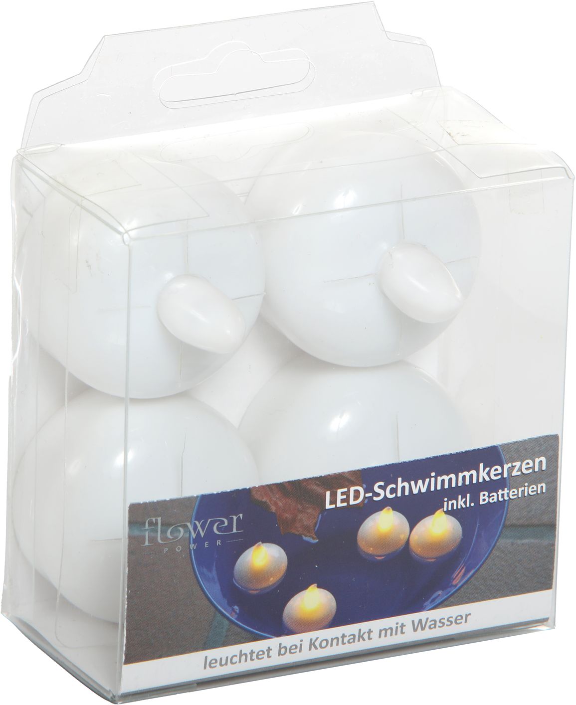 flower Power LED Schwimmkerze Outdoor Mina 4er Set bei MUELLER DE kaufen